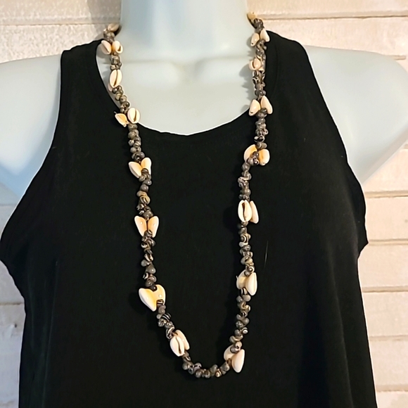 Shell Necklace - Tiny Snail Shell - Picture 1 of 3